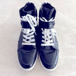Korean Designer high top sneaker boot size us 9.5 final sale 🛍​​​​​